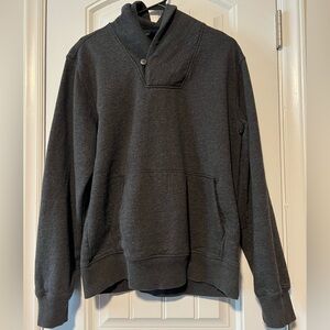 GAP Men's Dark Gray Turtleneck Sweater